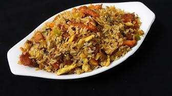 'Video thumbnail for chicken fried rice restaurant style-how to make chicken fried rice-chinese fried rice'