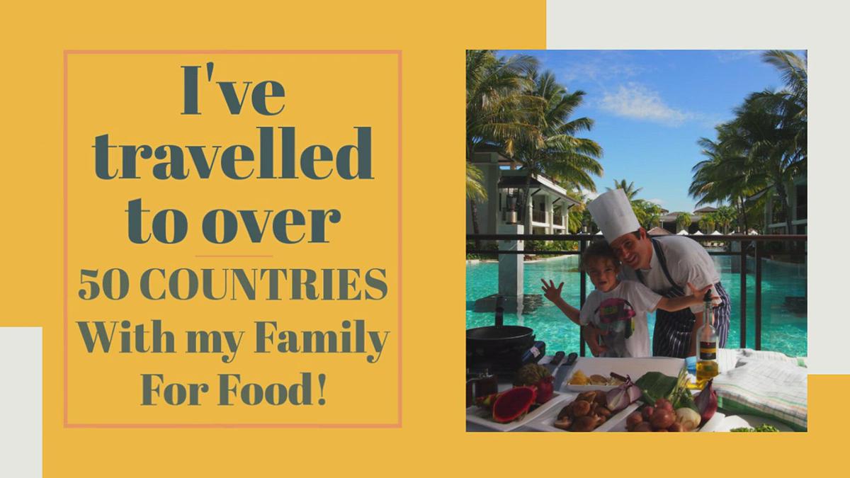 'Video thumbnail for Travel The World For Food Travelling Chef Foodie'