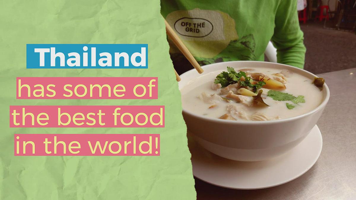 'Video thumbnail for Thai food. Where to eat in Thailand'
