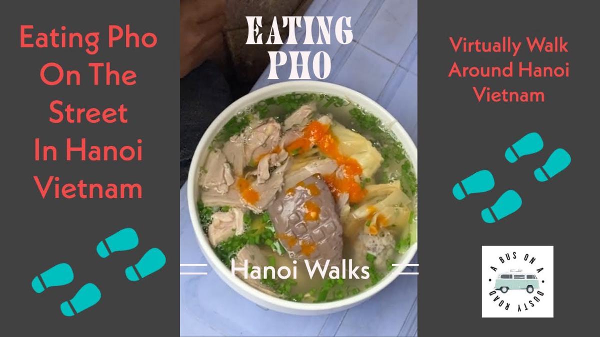 'Video thumbnail for Eating Pho On The Streets of Hanoi, Vietnam #shorts'
