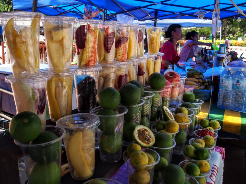 laos food fruit smoothiees safety