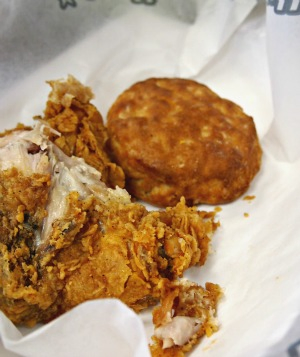 an american junk food favourite chicken and biscuits