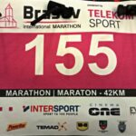 Brasov International Marathon, Race Report Brasov International Marathon race bib
