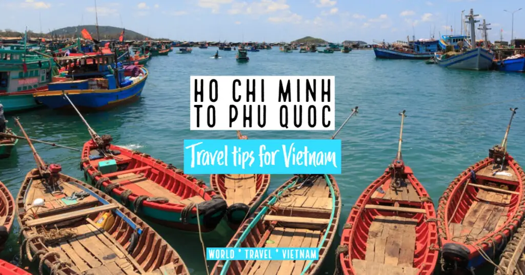 Ho Chi Minh City To Phu Quoc