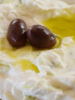 Garlic Yogurt Sauce. Greek Tzatziki