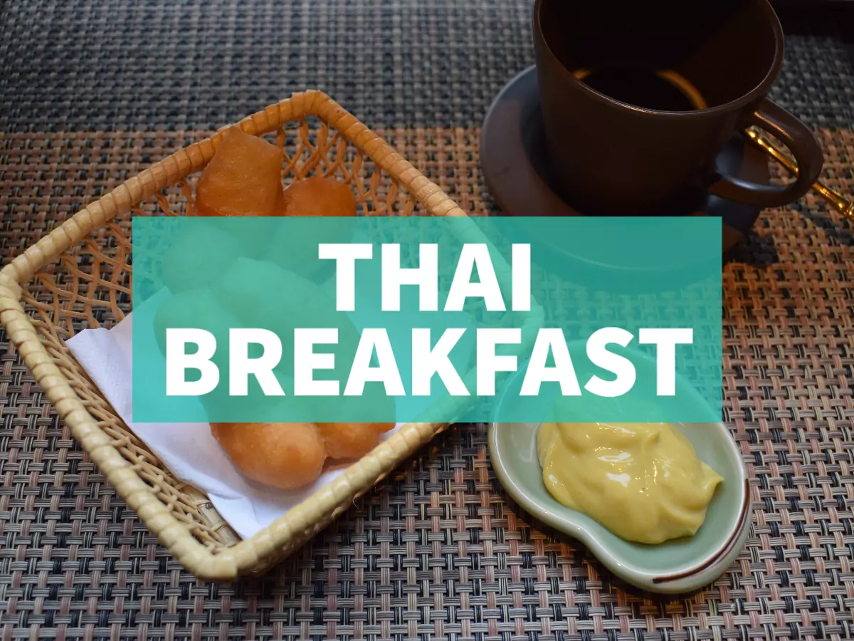 Thai breakfast simple