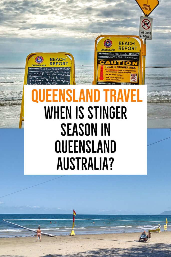Queensland Australia Travel Stinger Season
