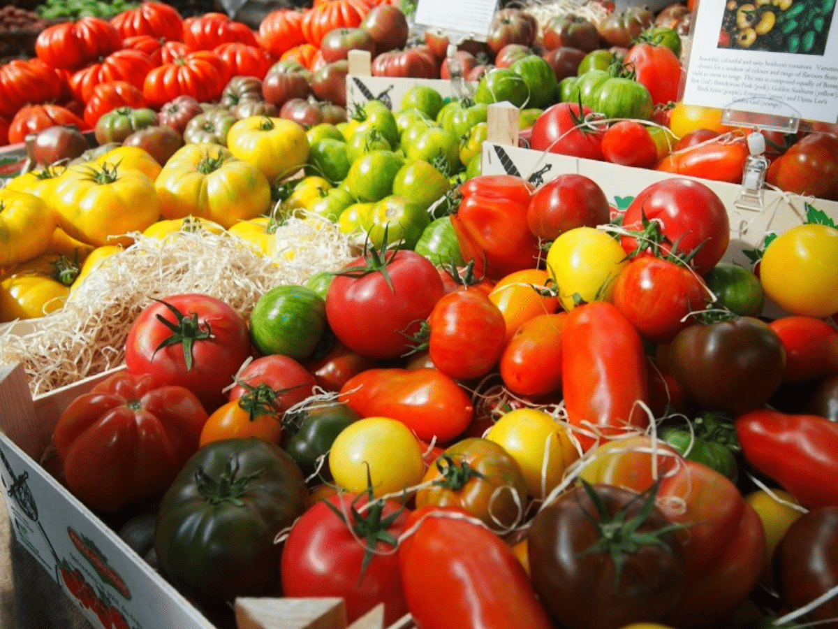 Borough Market fruit and veg
